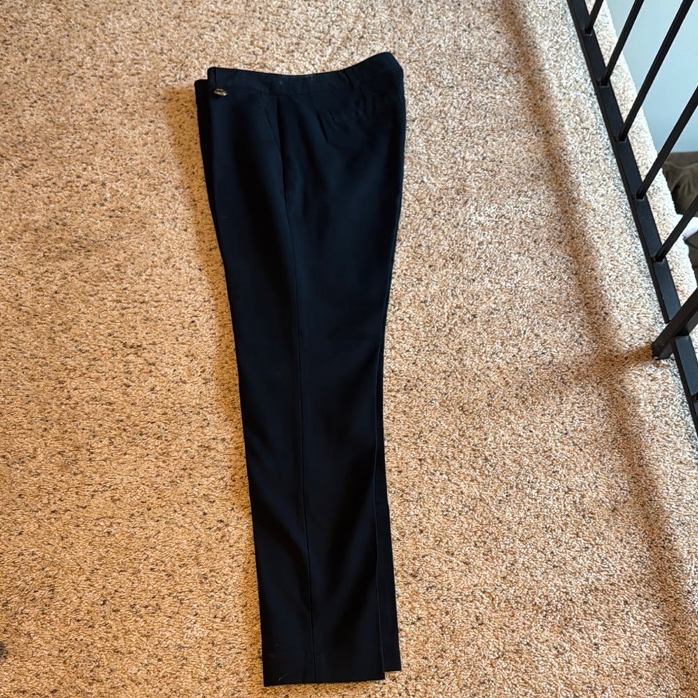 MICHAEL Michael Kors Black Dress Pants Tailored Sleek Design